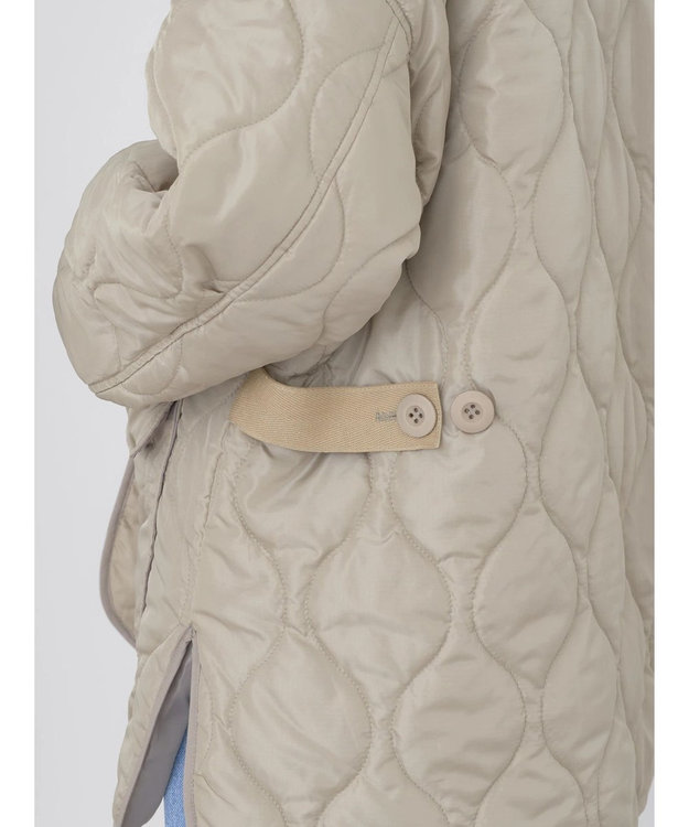 earth music&ecology キルティングハーフブルゾン Khaki