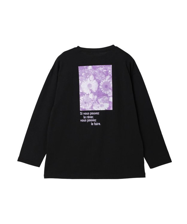 earth music&ecology Ａｕ　ｐｅｔｉｔ　ｂｏｎｈｅｕｒ　ロンＴ Black