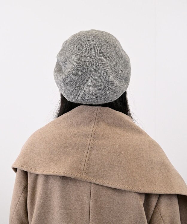 ATRENA 【日本製】カシミヤシルクベレー グレー