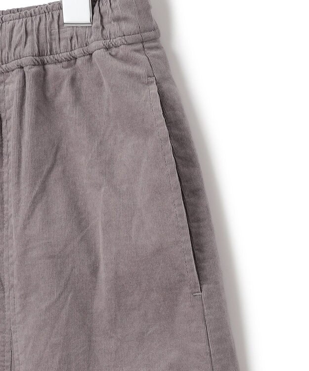J.PRESS YORK STREET 【WOMEN】コーデュロイ スカート ライトグレー系