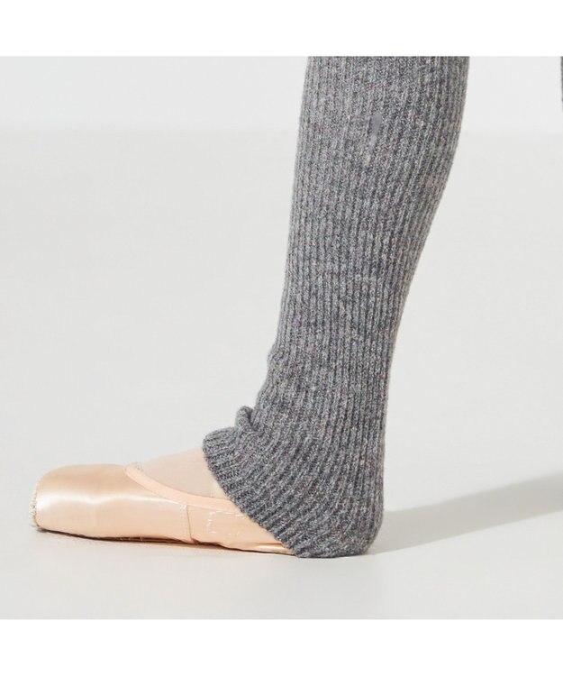 Chacott レッグウォーマー ダークグレー