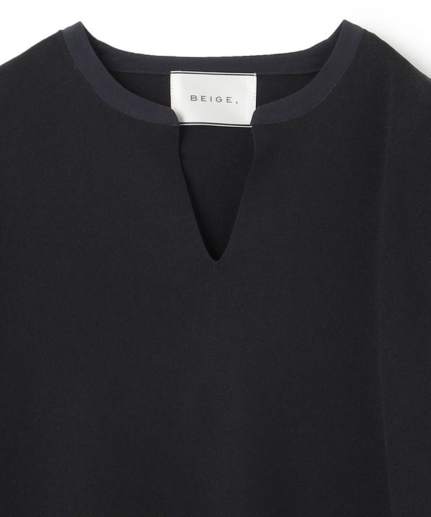 BEIGE， MONSTERA / ニットトップス Navy