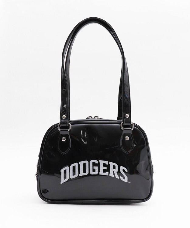 WEGO 別注MLBエナメルボストンバッグ ブラック