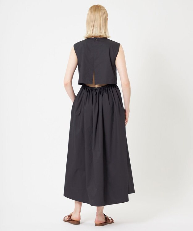 BEIGE，  HYDRANGEA / フレアワンピース Black