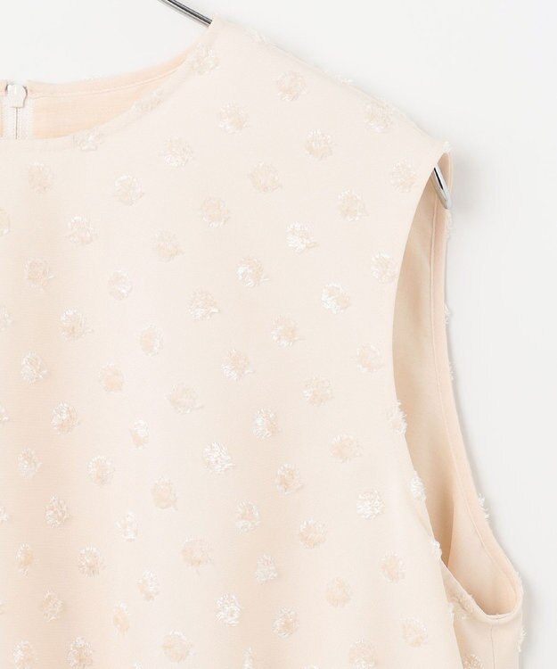 #Newans ジャガードドットバルーンブラウス オフ