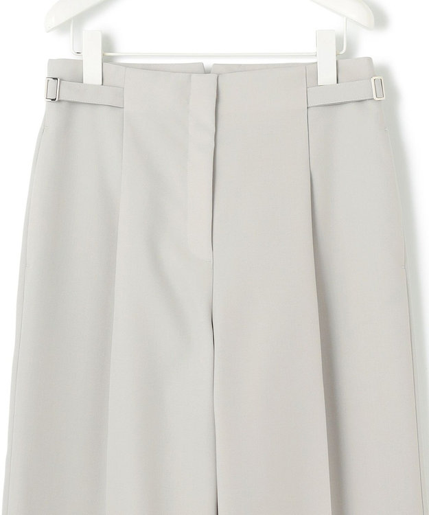 ICB 【洗える】ドライギャバ ワイドグルカパンツ トープ系