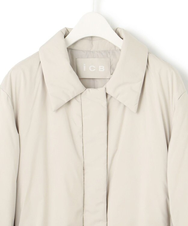 ICB 【WEB&一部店舗限定】ADSダウン ステンカラーコート トープ系