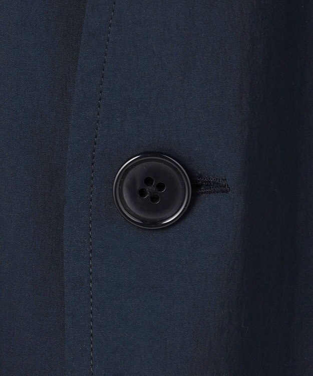 J.PRESS MEN 【J.PRESS ORIGINALS】【UNISEX】Nylon Polyurethane Dray Stretch No Collar Jacket ネイビー系