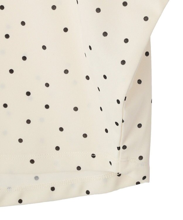 Green Parks 【優秀ブラウス】マルチ機能バックデザインブラウス Dot