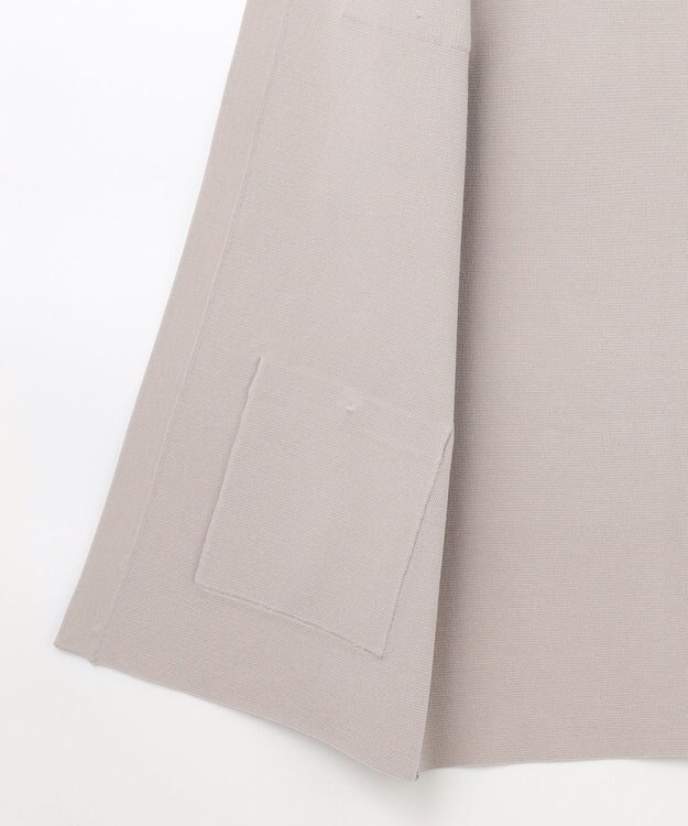 J.PRESS LADIES L 【洗える】VIS/PE ROME ニット ジレベスト グレージュ系