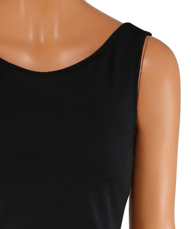 San-ai Resort（三愛水着楽園） 【WEB限定】5点セット バケットハット付きUVカット リブタンキニ+ラッシュガードセット水着【BeachQueen(ビーチクイーン）】 ベージュ