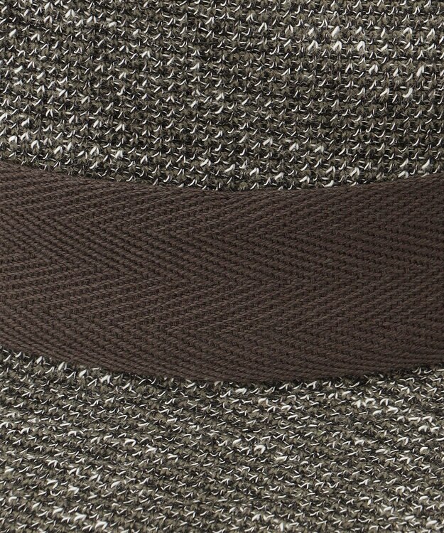 JOSEPH ABBOUD 【 LANIFICIO ROMA】バックプリントジャージー ハット カーキ系