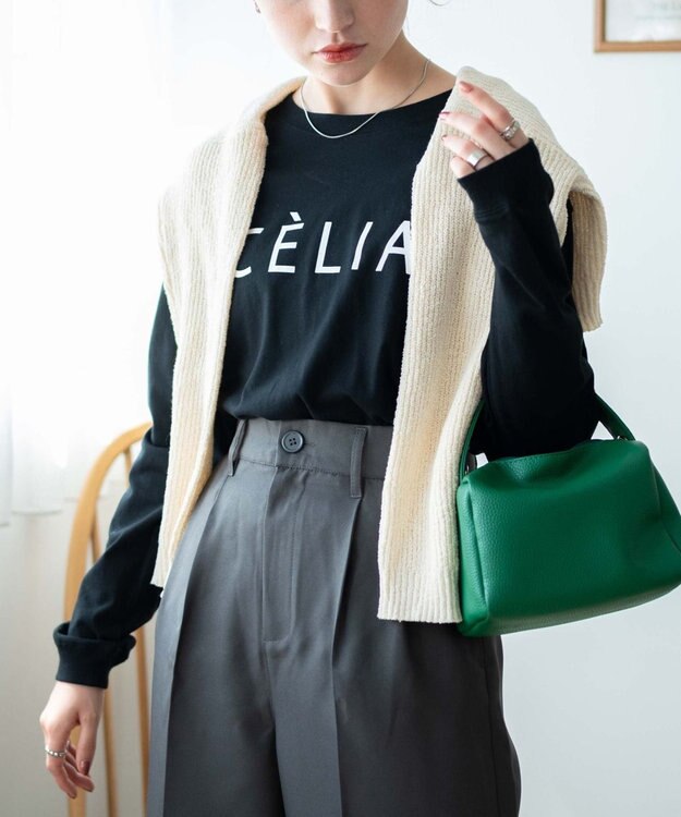 WEGO 【WEB限定】クルーネックプリントロンT 柄2