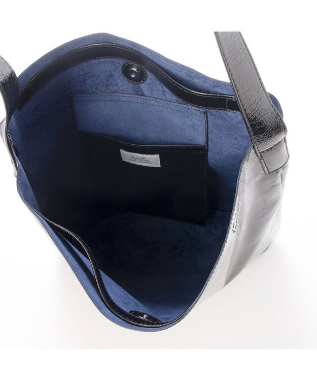 UNBILLION カシュカシュ cachecache / クラッシュメタリック2wayホーボーショルダー ブラック