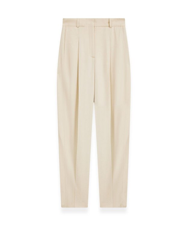 JOSEPH ビスコースツイル　キャロットトラウザーズ Oat