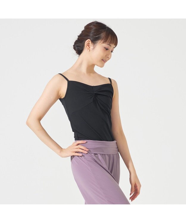 Chacott キャミソールトップ ブラック