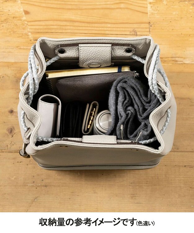 GOTAIRIKU 【ETIAM】シュリンク ドローストリングバッグ《Cocoon》 ブラック系