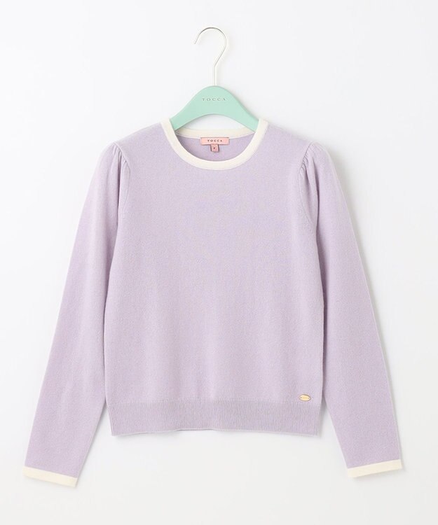 TOCCA 【洗える！】CASHEMERE プルオーバー ライラック系