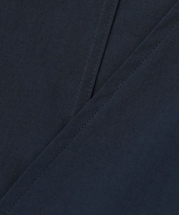 J.PRESS MEN 【J.PRESS ORIGINALS】【UNISEX】Nylon Polyurethane Dray Stretch No Collar Jacket ネイビー系