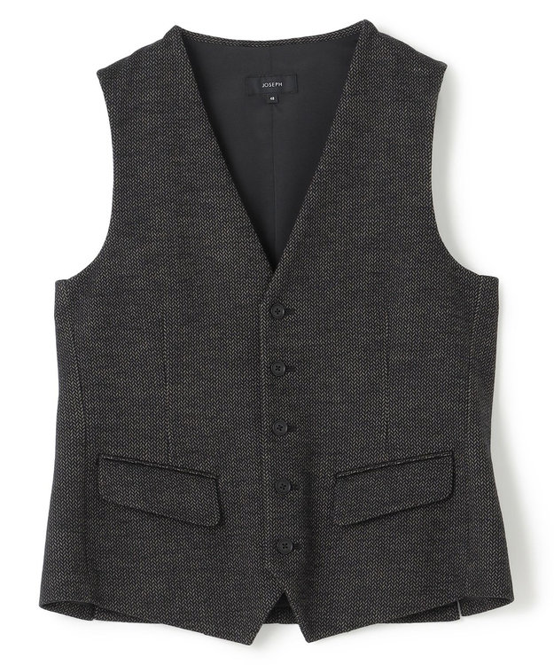 JOSEPH HOMME ドビージャーシー　ジレ カーキ系