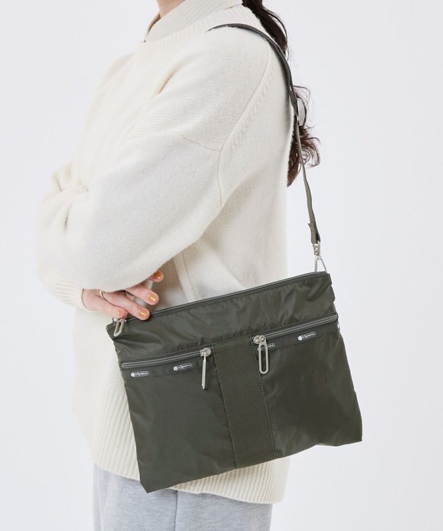 LeSportsac POUCH CROSSBODY/グラベルC グラベルC