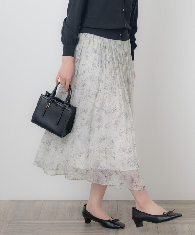 ONWARD Reuse Park 【any SiS】スカート秋冬 オフホワイト