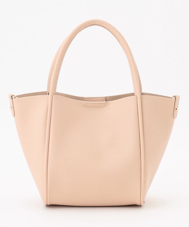 LA BAGAGERIE 【maison vert】 【軽量・ミニポーチ付き】２WAYトート ライトベージュ