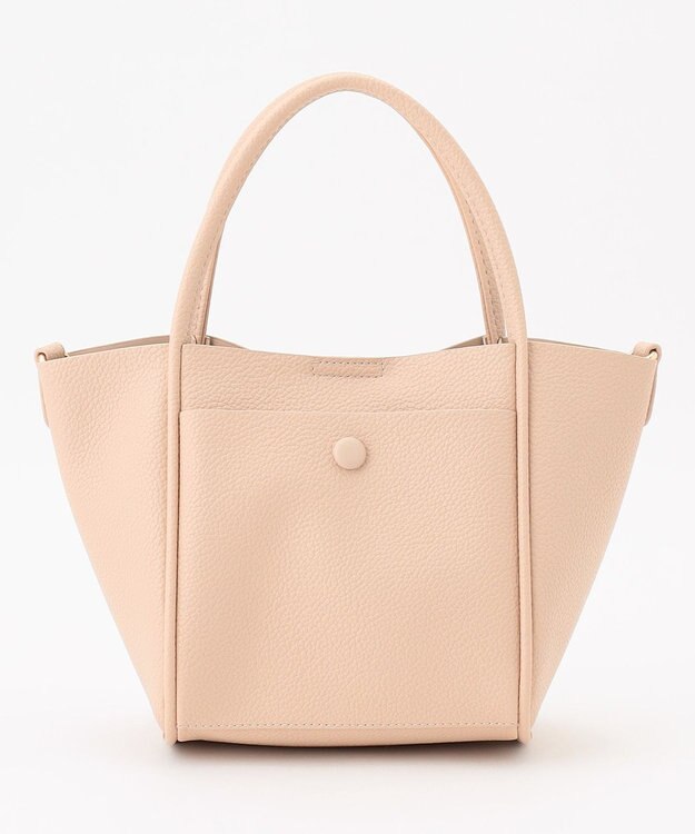 LA BAGAGERIE 【maison vert】 【軽量・ミニポーチ付き】２WAYトート ライトベージュ