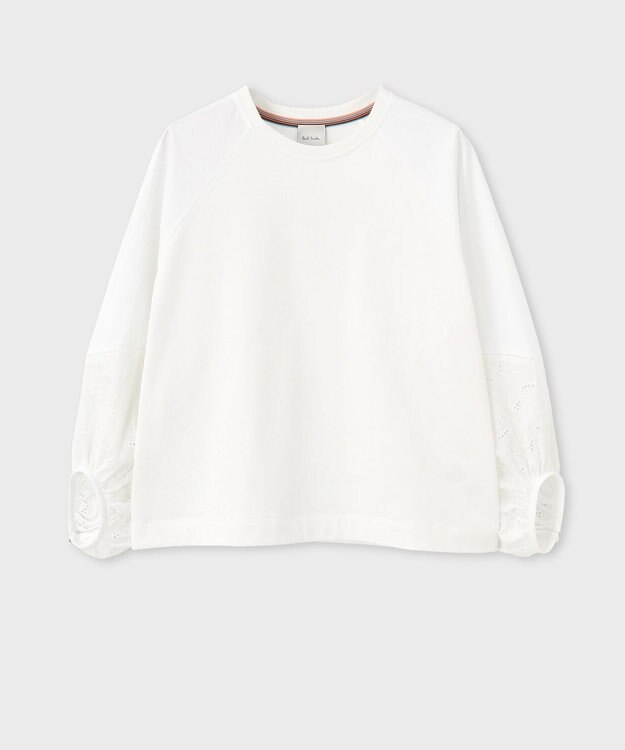 Paul Smith レース コンビ カットソー ホワイト