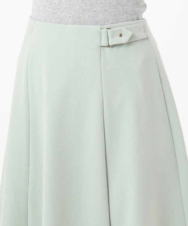 ANY SIS 【洗える】サイドベルト スカート ミント