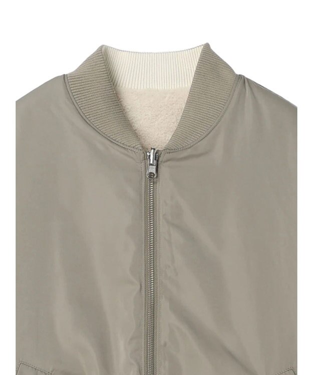 earth music&ecology リバーシブルＭＡー１ Khaki