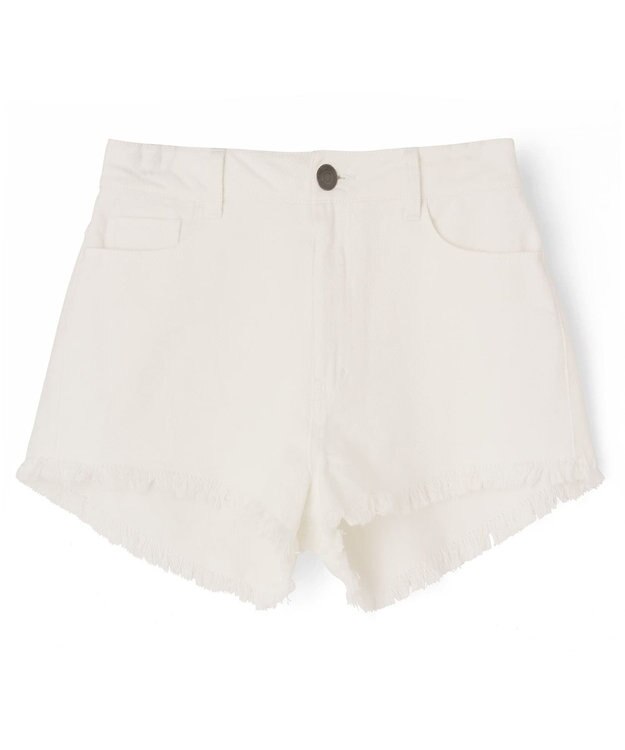 San-ai Resort（三愛水着楽園） ビーチデニム（ホワイト）　S・M・L【San-ai Resort（サンアイリゾート）】 ホワイト