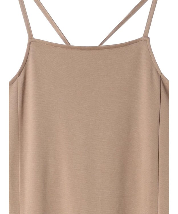 earth music&ecology ポンチＩラインキャミワンピース Beige