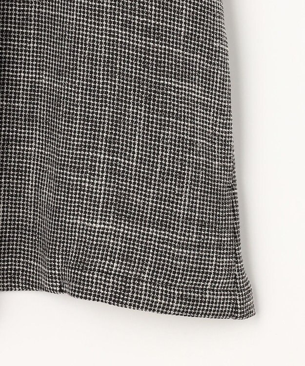 組曲 S 【先行予約】【WEB限定】メランジレノクロス バックペプラムジャケット ブラック系7