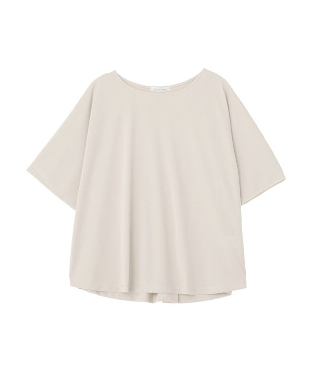 Green Parks マルチ機能バックデザインブラウス Gray Beige