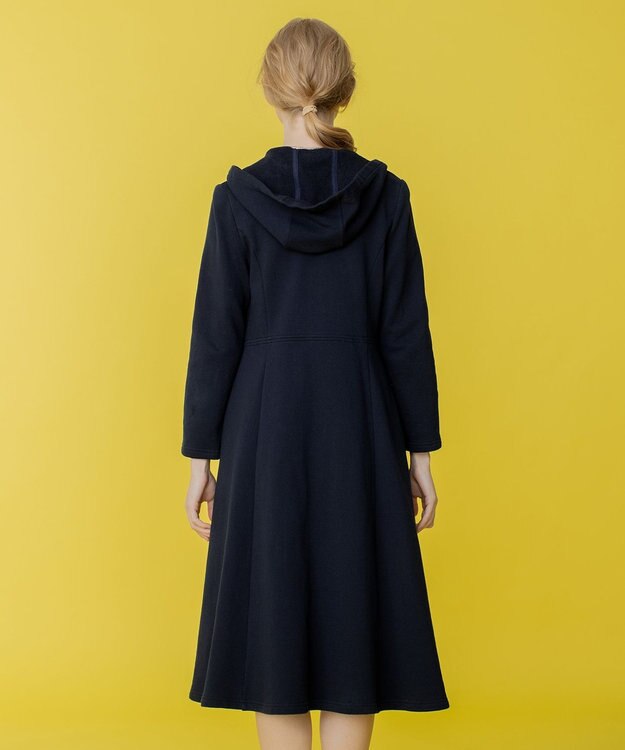 TOCCA 【洗える！】HOODIE ロングフーディー ネイビー系