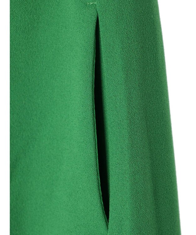 Green Parks カットジョーゼットＩラインスカート Green