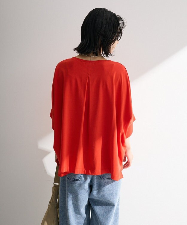 Green Parks 冷やっとすずやかドルマンプルオーバー Red