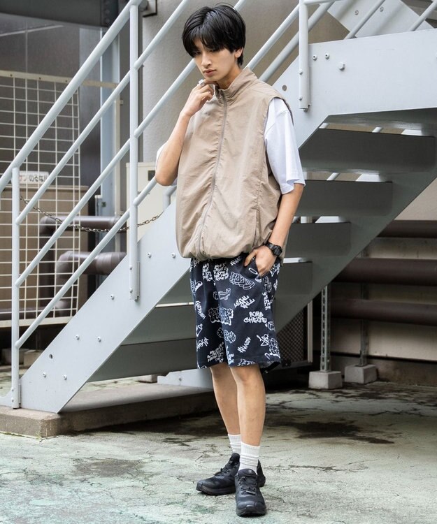 WEGO 【ウエストゴム/手洗い可】パターンイージーショーツ 柄2