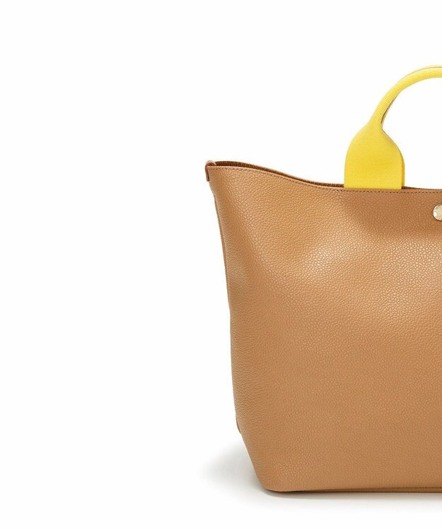 TOPKAPI 【Breath TOPKAPI】SCOTCH GRAIN スコッチグレイン プレーン トートバッグ L キャメル