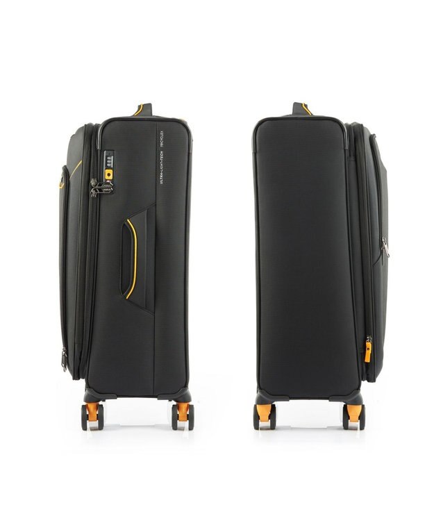 Samsonite アメリカンツーリスター スーツケース 76L(/85L) アップライト4.0 スピナー55 APPLITE4.0 ブラックマスタード