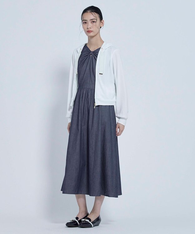 TOCCA 【WEB＆一部店舗限定カラーあり】RIBBON BOND DRESS ドレス ネイビー系