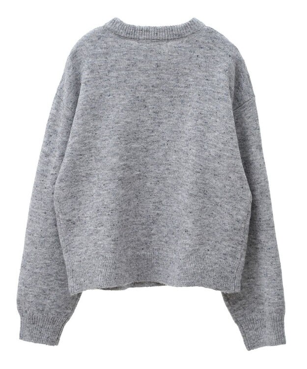 Green Parks Ｍｉｆｆｙ／フロントパッチニットプルオーバー Gray Mixture