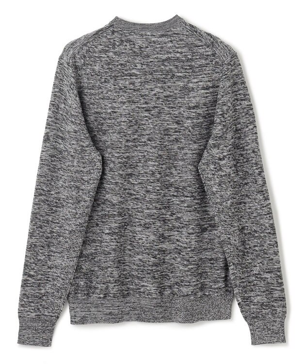 JOSEPH HOMME レクサスムリネ　クルーネックニット ライトグレー系