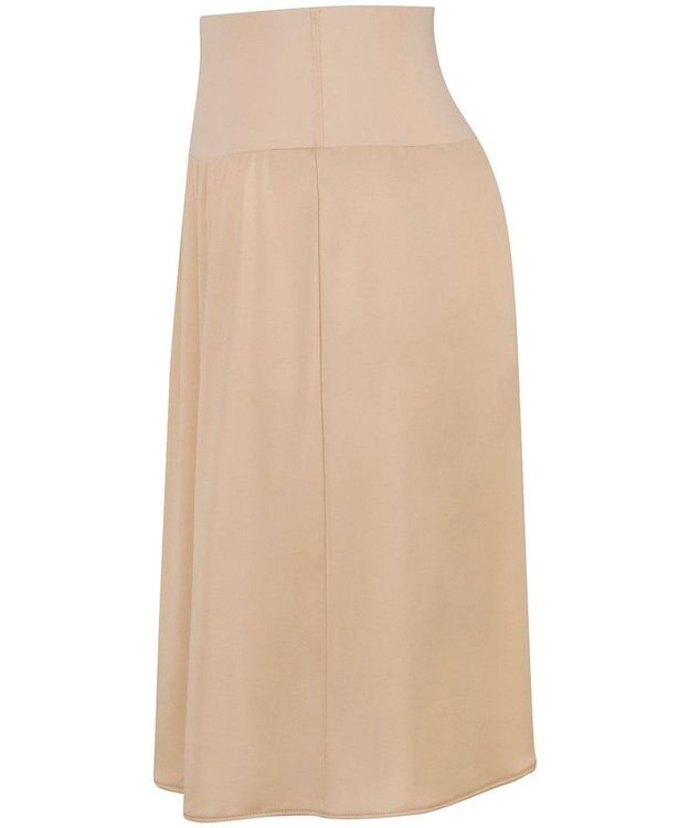 WACOAL ペチコート 55cm丈 【丈調節可能】 静電気が起こりにくい(身生地) HDA220 /ワコール カラシ