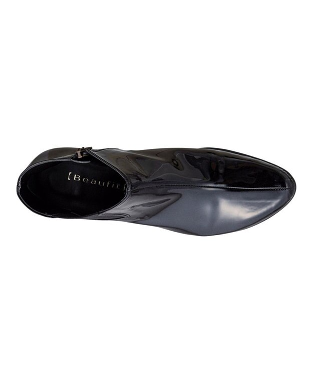 REGAL FOOT COMMUNITY 【ビューフィット】A55W レインブーツ ブラックエナメル