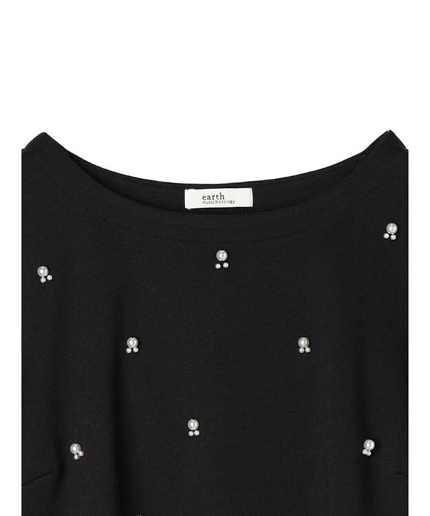 earth music&ecology パールポイントプルオーバー Black