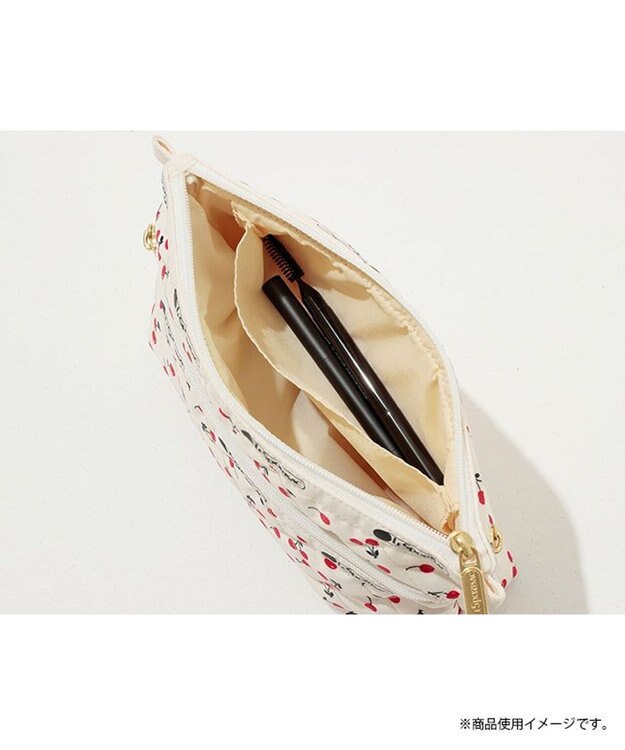 LeSportsac PERFECT COSME POUCH/チェリーレッドキルト チェリーレッドキルト