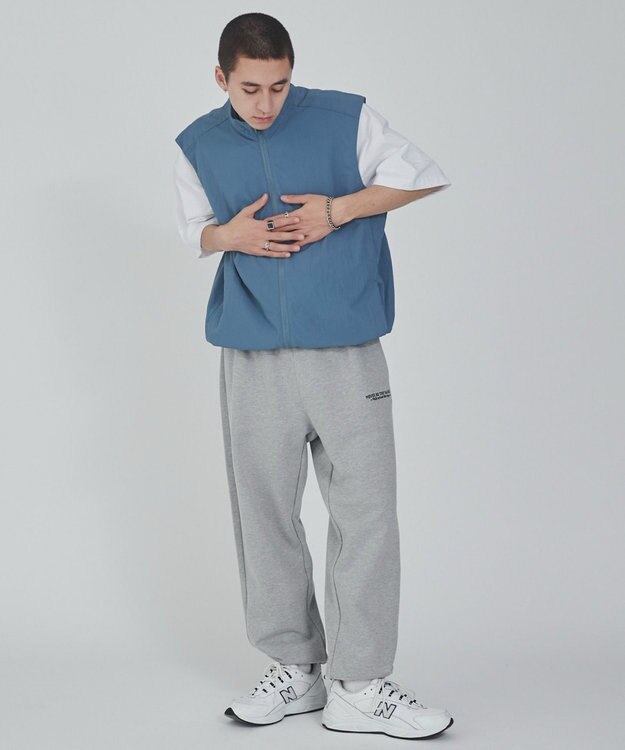 WEGO ナイロンベスト ブルーその他