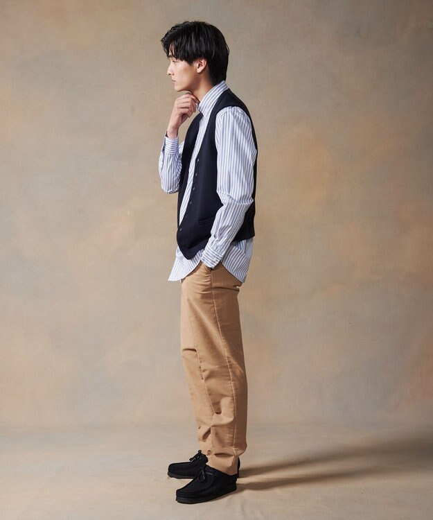 J.PRESS MEN ハイゲージニットベスト ネイビー系7